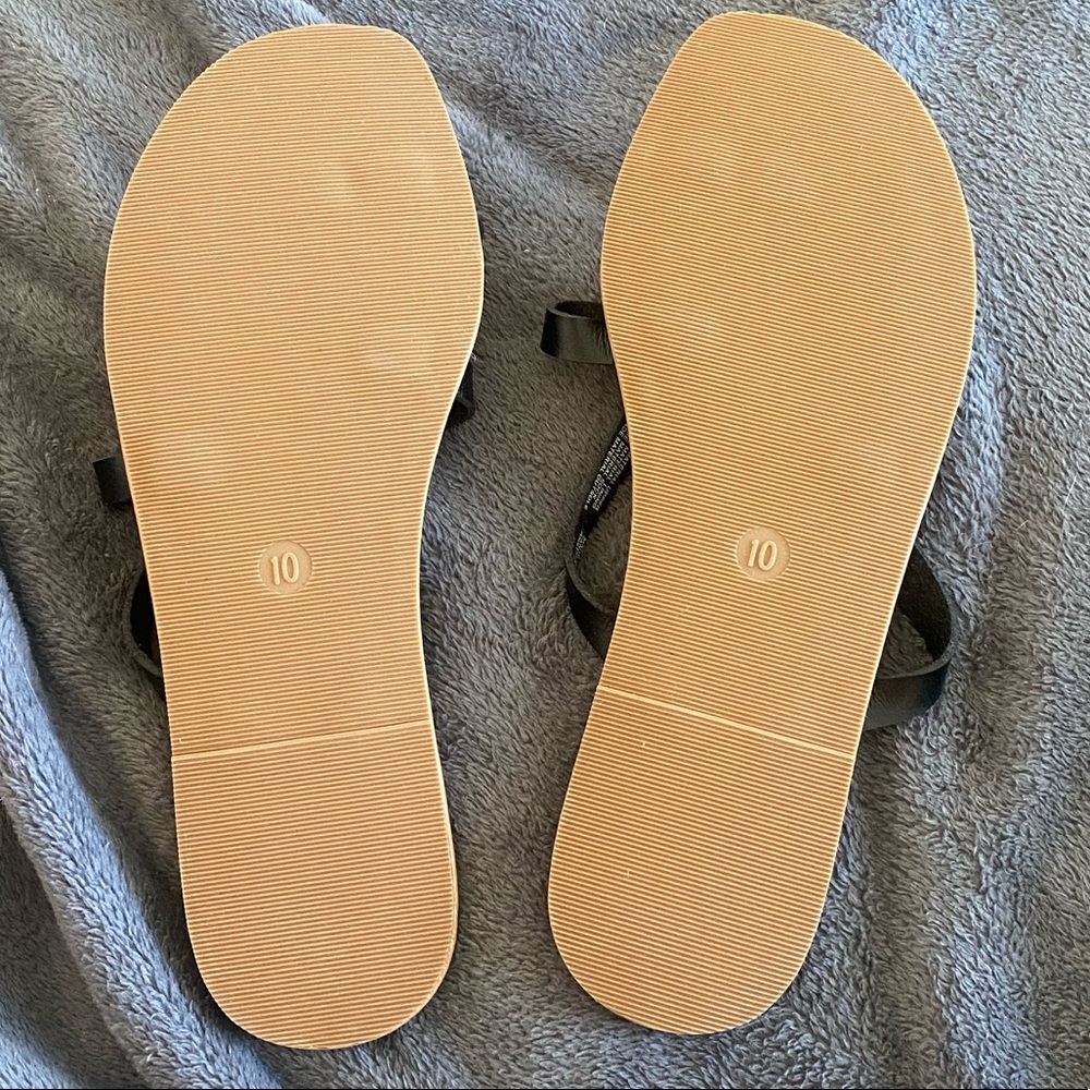 Target Universal Thread black sandals - Picture 2 of 4